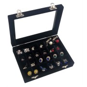 UNIQ Jewelry Box In Black Velour
